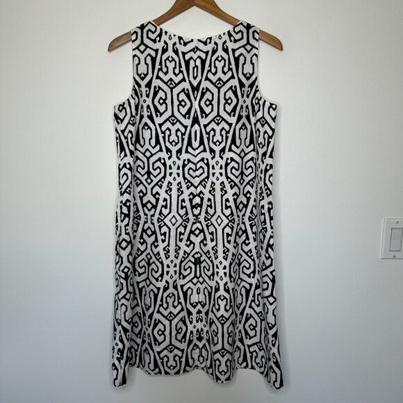 J Jill Lot of 2 Sleeveless Dresses Small Love Linen Floral Shift - Picture 4 of 16